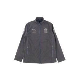 Order gray men's long-sleeved jacket, turtleneck jacket, snap button design at the back hem, zipper pocket, embroidered LOGO J1029 Order gray men's long-sleeved jacket, turtleneck jacket, snap button design at the back hem, zipper pocket, embroidered LOGO J1029